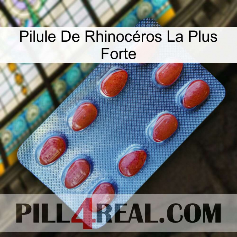 Pilule De Rhinocéros La Plus Forte 06